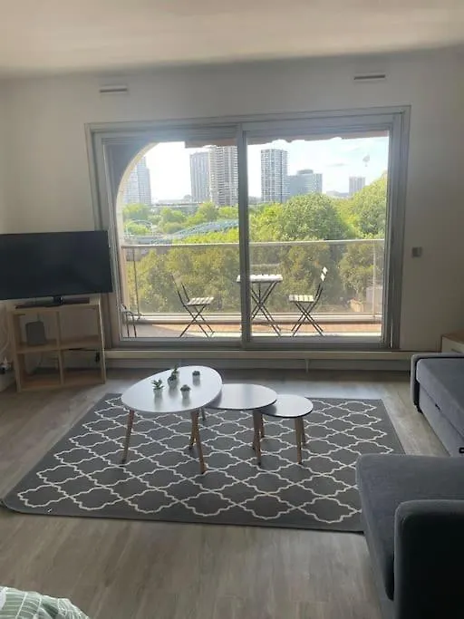 Tour Eiffel Vue Seine Avec Terrasse * París